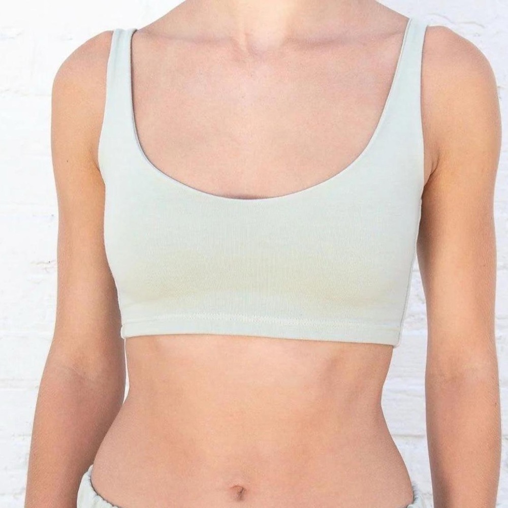 RARE Brandy Melville Lydia Tank Top Sage Green